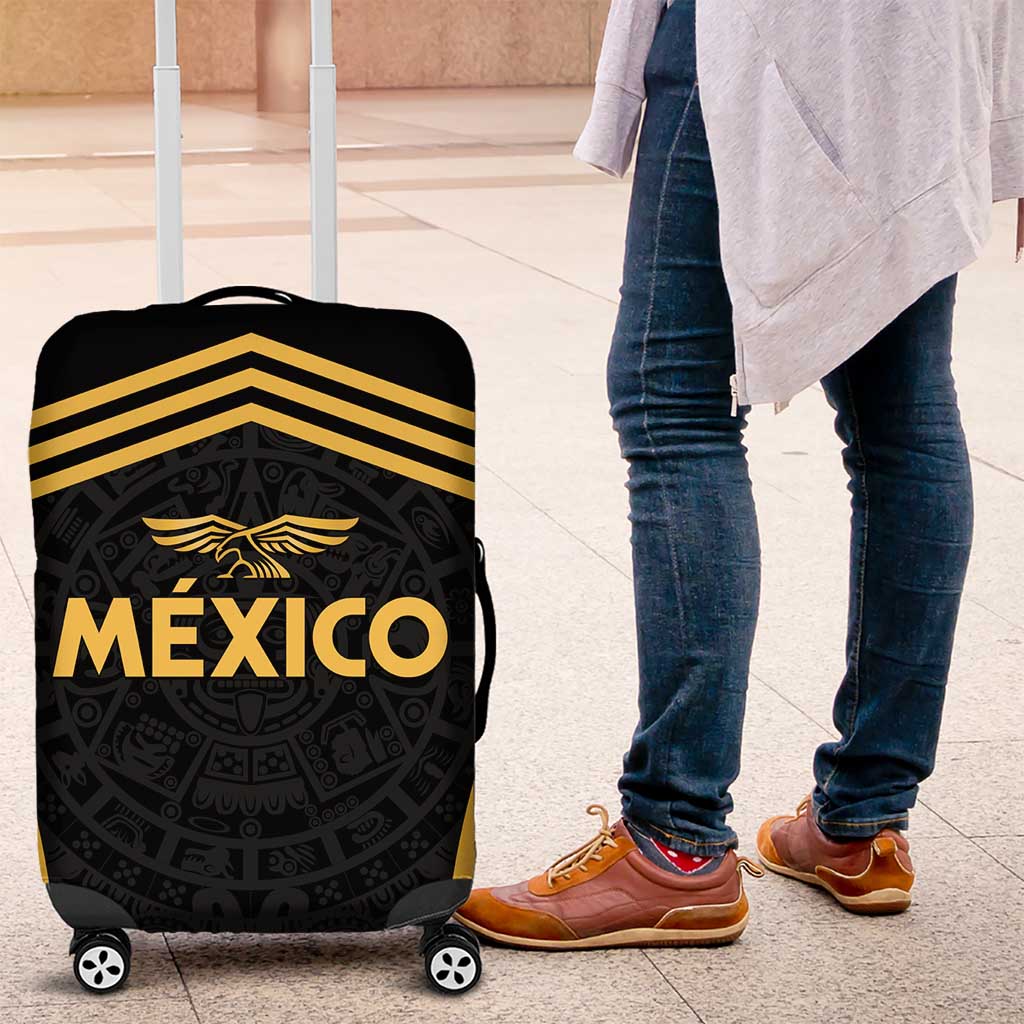 Football 2025 Mexico Luggage Cover Special Gold Edition