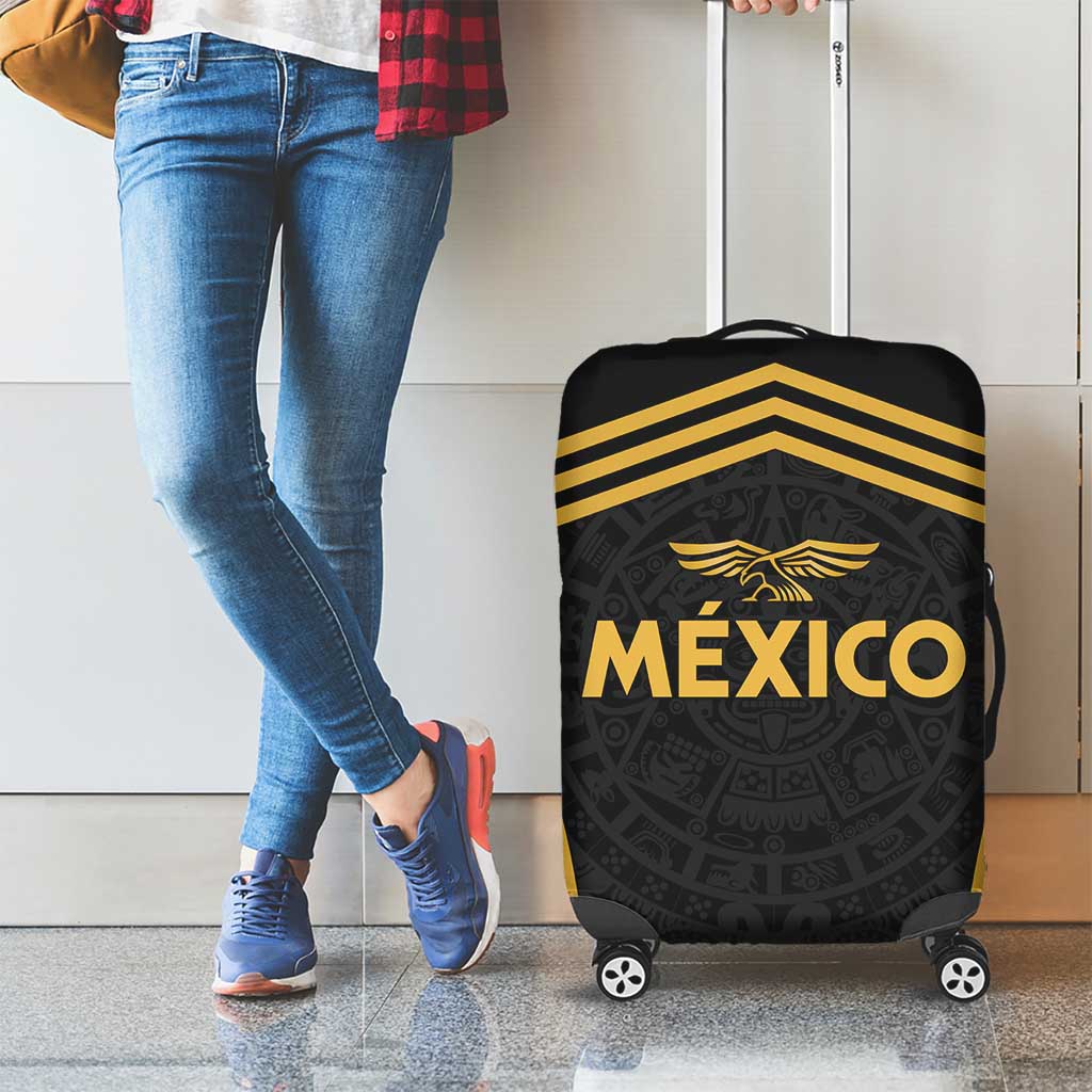 Football 2025 Mexico Luggage Cover Special Gold Edition