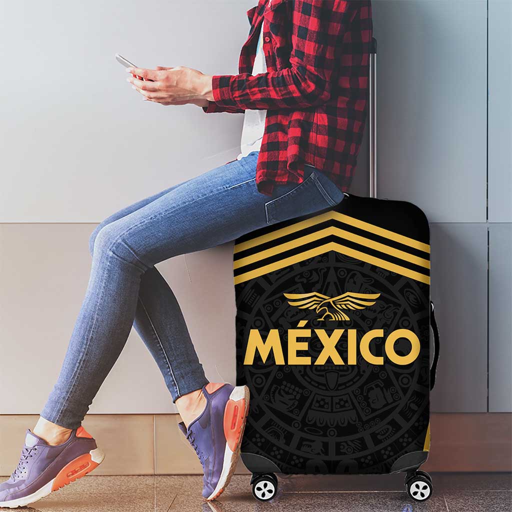 Football 2025 Mexico Luggage Cover Special Gold Edition