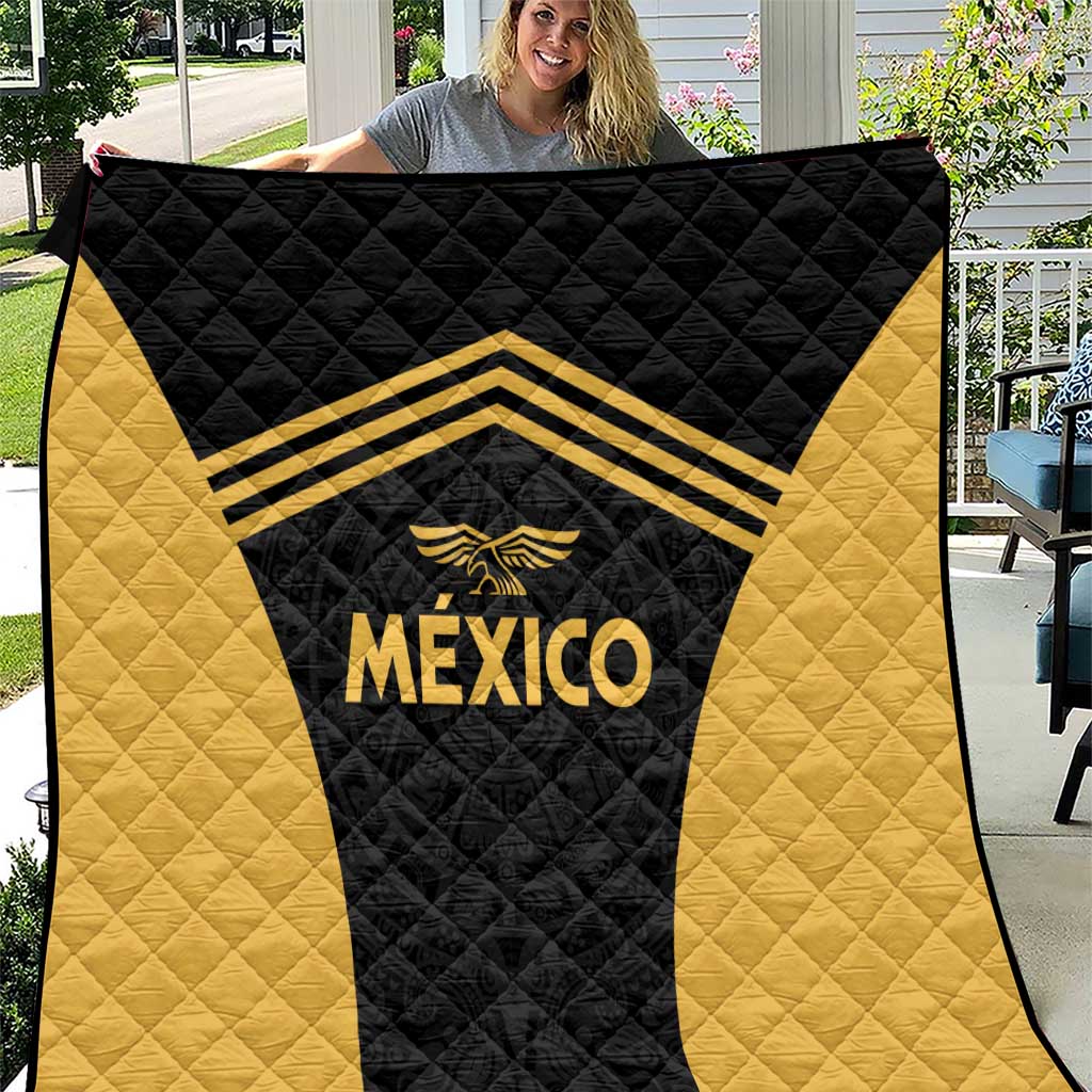 Football 2025 Mexico Quilt Special Gold Edition
