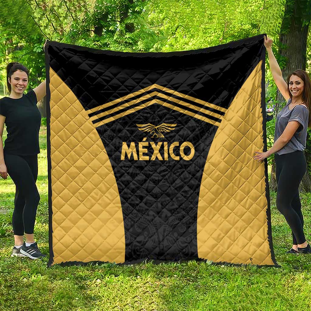 Football 2025 Mexico Quilt Special Gold Edition