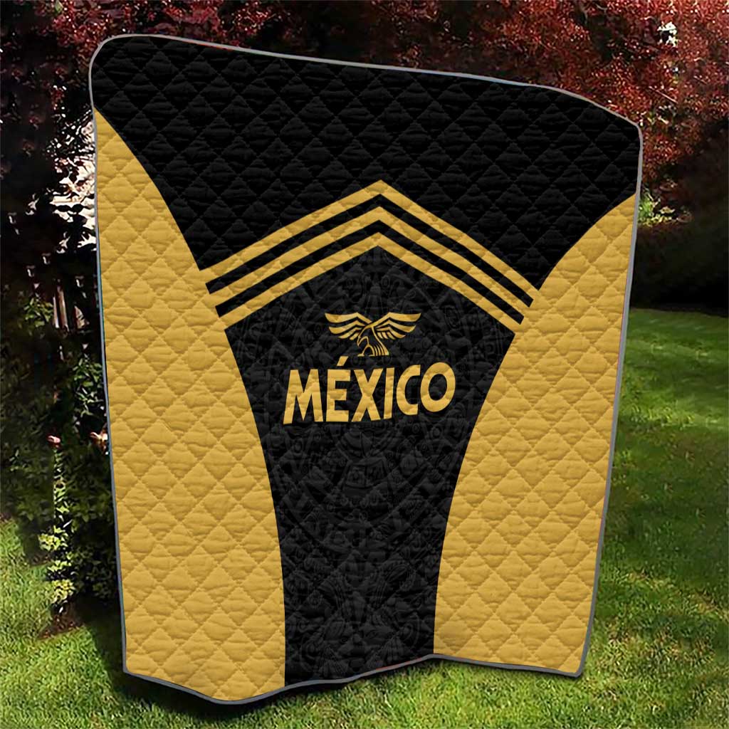 Football 2025 Mexico Quilt Special Gold Edition