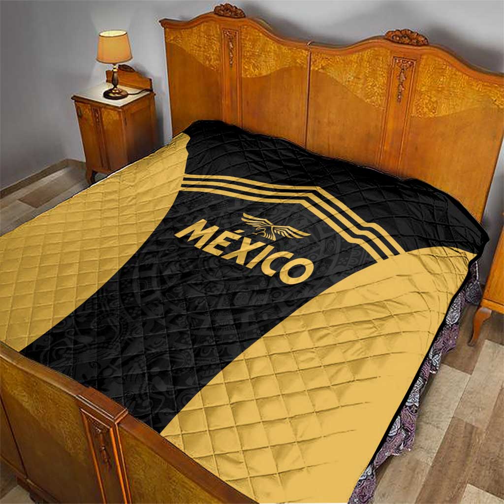 Football 2025 Mexico Quilt Special Gold Edition