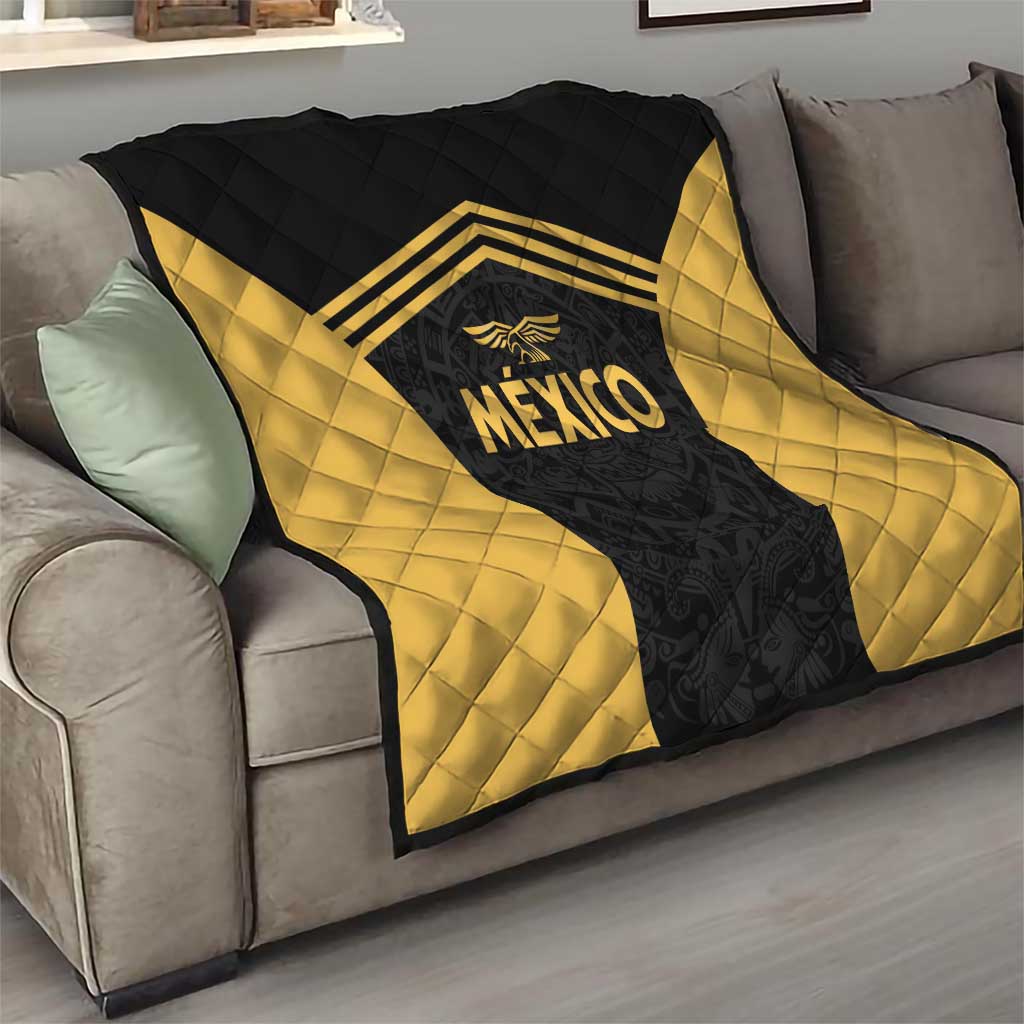 Football 2025 Mexico Quilt Special Gold Edition