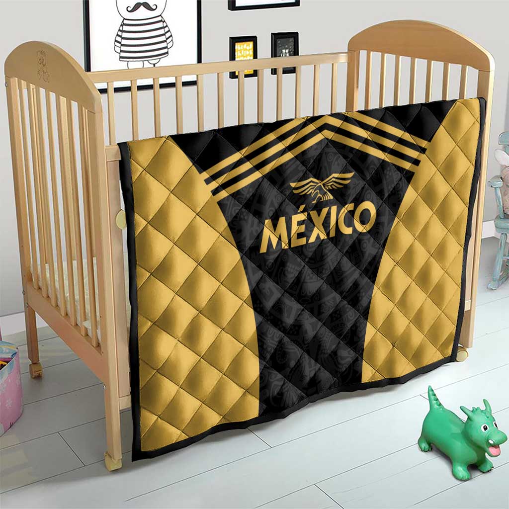 Football 2025 Mexico Quilt Special Gold Edition