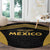 Football 2025 Mexico Round Carpet Special Gold Edition