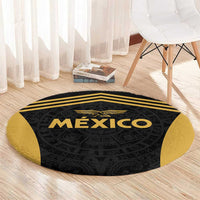 Football 2025 Mexico Round Carpet Special Gold Edition