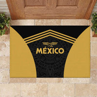 Football 2025 Mexico Rubber Doormat Special Gold Edition