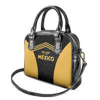 Football 2025 Mexico Shoulder Handbag Special Gold Edition