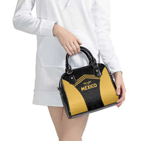 Football 2025 Mexico Shoulder Handbag Special Gold Edition