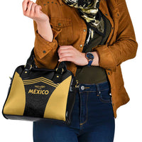 Football 2025 Mexico Shoulder Handbag Special Gold Edition
