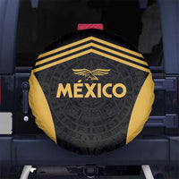 Football 2025 Mexico Spare Tire Cover Special Gold Edition