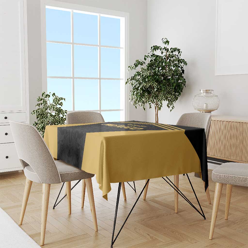 Football 2025 Mexico Tablecloth Special Gold Edition