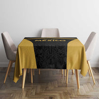 Football 2025 Mexico Tablecloth Special Gold Edition