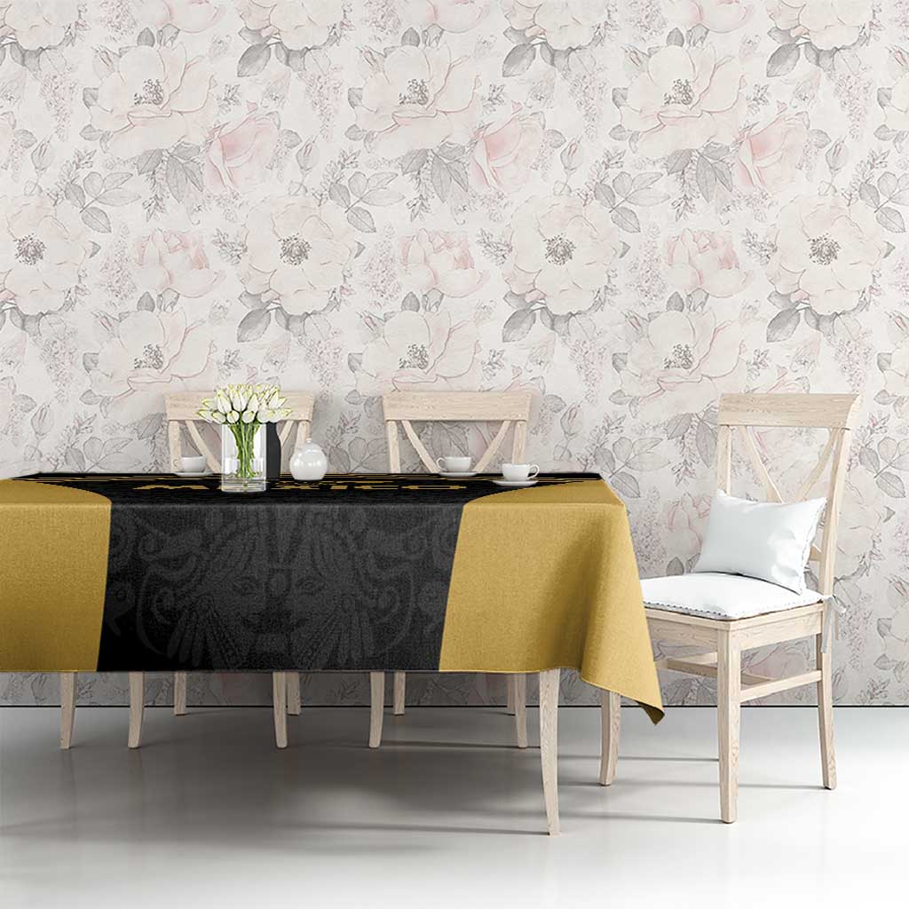 Football 2025 Mexico Tablecloth Special Gold Edition