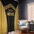 Football 2025 Mexico Window Curtain Special Gold Edition