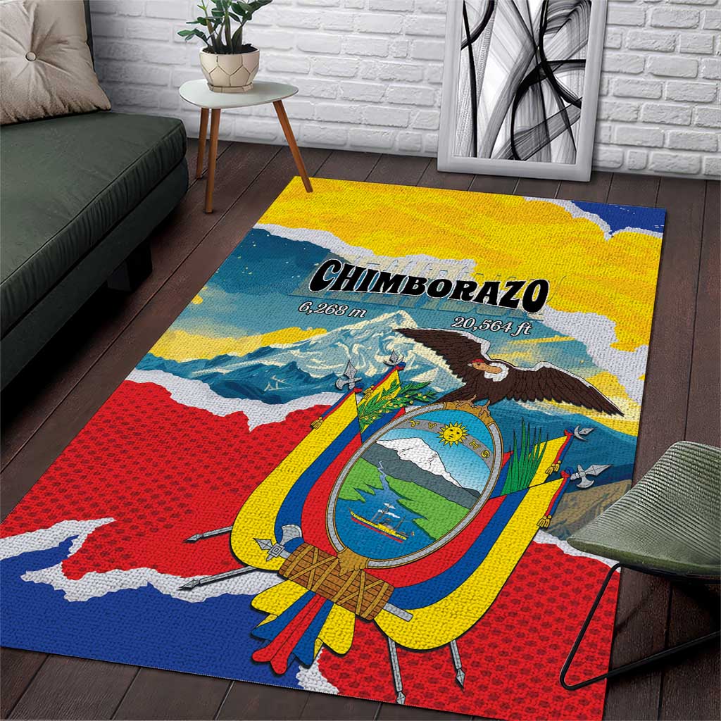 Ecuador Chimborazo Mountain Area Rug La Sultana de Los Andes