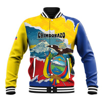 Personalized Ecuador Chimborazo Mountain Baseball Jacket La Sultana de Los Andes