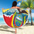 Ecuador Chimborazo Mountain Beach Blanket La Sultana de Los Andes