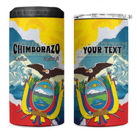 Personalized Ecuador Chimborazo Mountain 4 in 1 Can Cooler Tumbler La Sultana de Los Andes