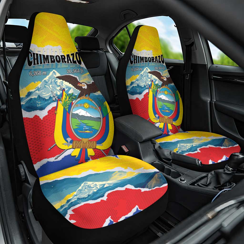 Ecuador Chimborazo Mountain Car Seat Cover La Sultana de Los Andes