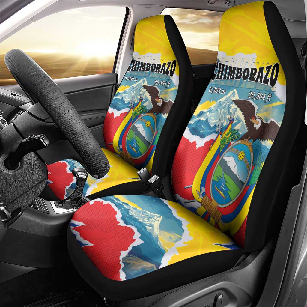 Ecuador Chimborazo Mountain Car Seat Cover La Sultana de Los Andes