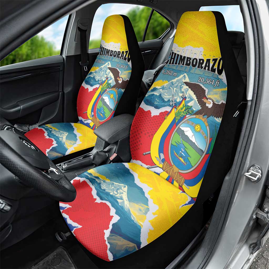 Ecuador Chimborazo Mountain Car Seat Cover La Sultana de Los Andes