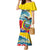 Personalized Ecuador Chimborazo Mountain Family Matching Mermaid Dress and Hawaiian Shirt La Sultana de Los Andes