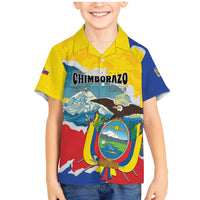Personalized Ecuador Chimborazo Mountain Family Matching Mermaid Dress and Hawaiian Shirt La Sultana de Los Andes