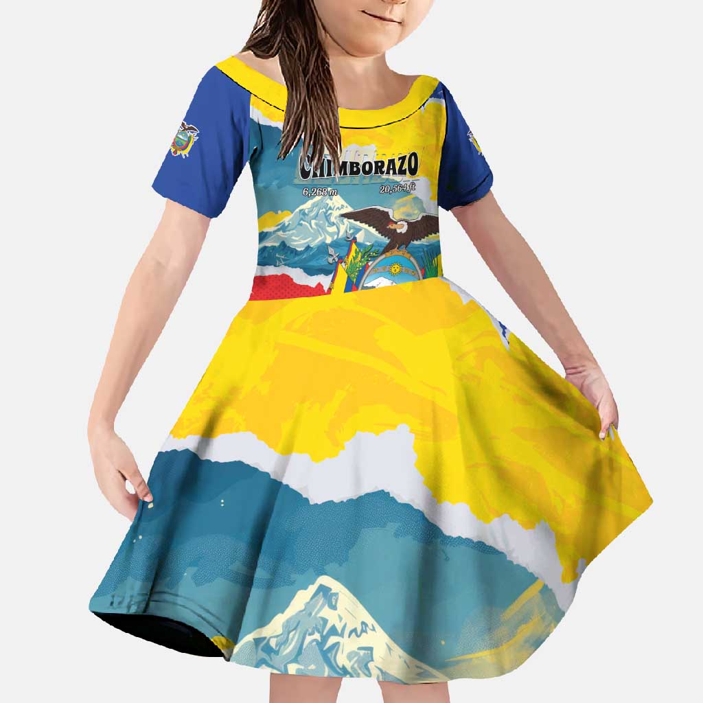 Personalized Ecuador Chimborazo Mountain Family Matching Off Shoulder Maxi Dress and Hawaiian Shirt La Sultana de Los Andes