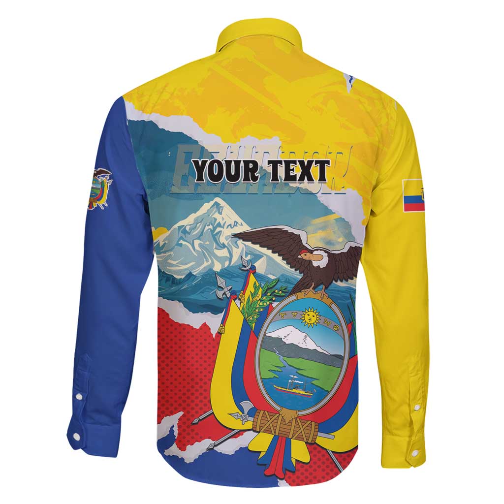 Personalized Ecuador Chimborazo Mountain Family Matching Puletasi and Hawaiian Shirt La Sultana de Los Andes