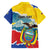Personalized Ecuador Chimborazo Mountain Family Matching Short Sleeve Bodycon Dress and Hawaiian Shirt La Sultana de Los Andes