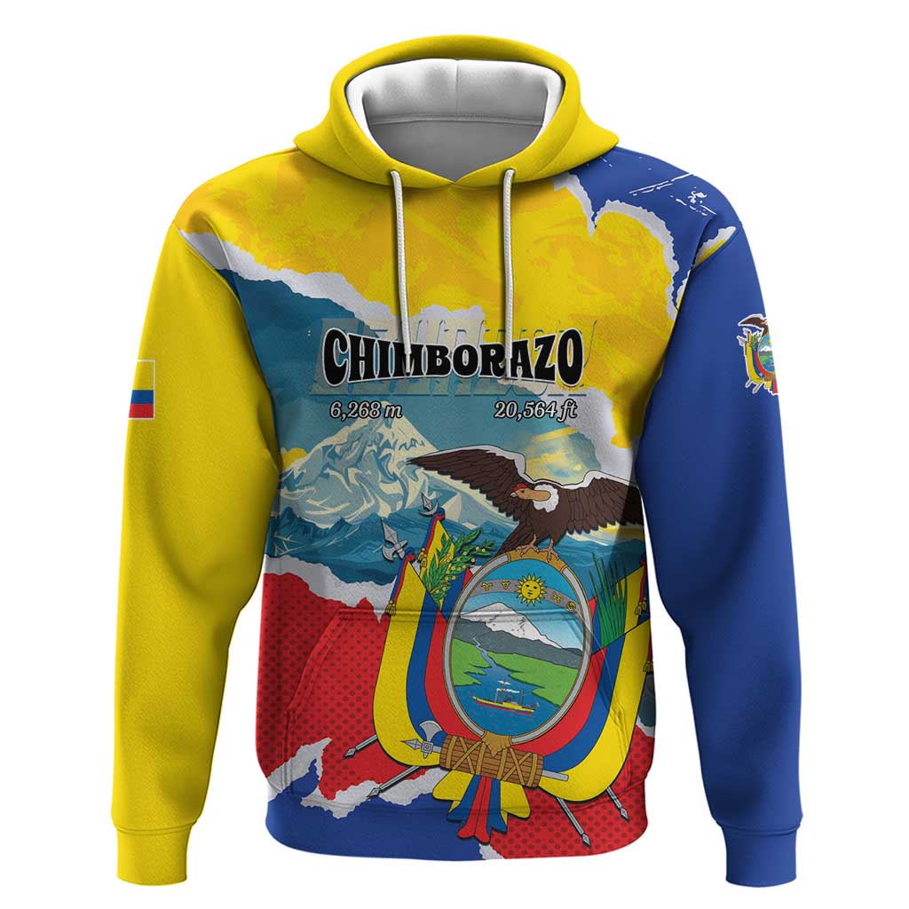 Personalized Ecuador Chimborazo Mountain Hoodie La Sultana de Los Andes