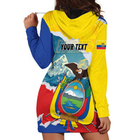 Personalized Ecuador Chimborazo Mountain Hoodie Dress La Sultana de Los Andes