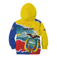 Personalized Ecuador Chimborazo Mountain Kid Hoodie La Sultana de Los Andes