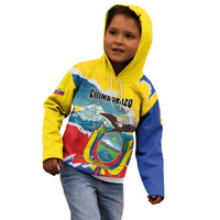 Personalized Ecuador Chimborazo Mountain Kid Hoodie La Sultana de Los Andes