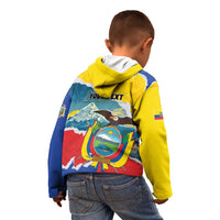 Personalized Ecuador Chimborazo Mountain Kid Hoodie La Sultana de Los Andes