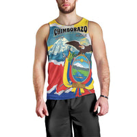 Personalized Ecuador Chimborazo Mountain Men Tank Top La Sultana de Los Andes