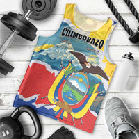 Personalized Ecuador Chimborazo Mountain Men Tank Top La Sultana de Los Andes
