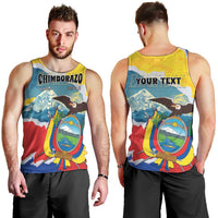 Personalized Ecuador Chimborazo Mountain Men Tank Top La Sultana de Los Andes