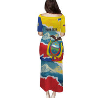 Personalized Ecuador Chimborazo Mountain Puletasi La Sultana de Los Andes