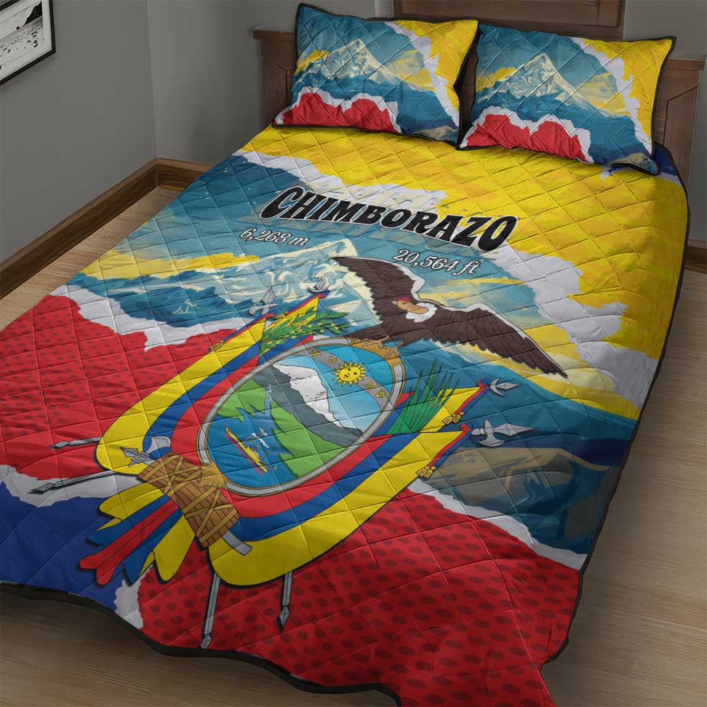 Ecuador Chimborazo Mountain Quilt Bed Set La Sultana de Los Andes