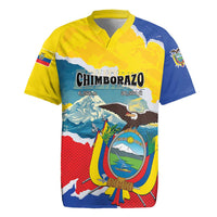 Personalized Ecuador Chimborazo Mountain Rugby Jersey La Sultana de Los Andes