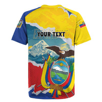 Personalized Ecuador Chimborazo Mountain Rugby Jersey La Sultana de Los Andes