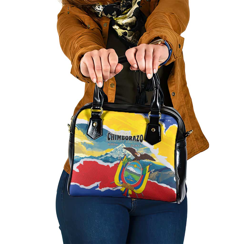 Ecuador Chimborazo Mountain Shoulder Handbag La Sultana de Los Andes