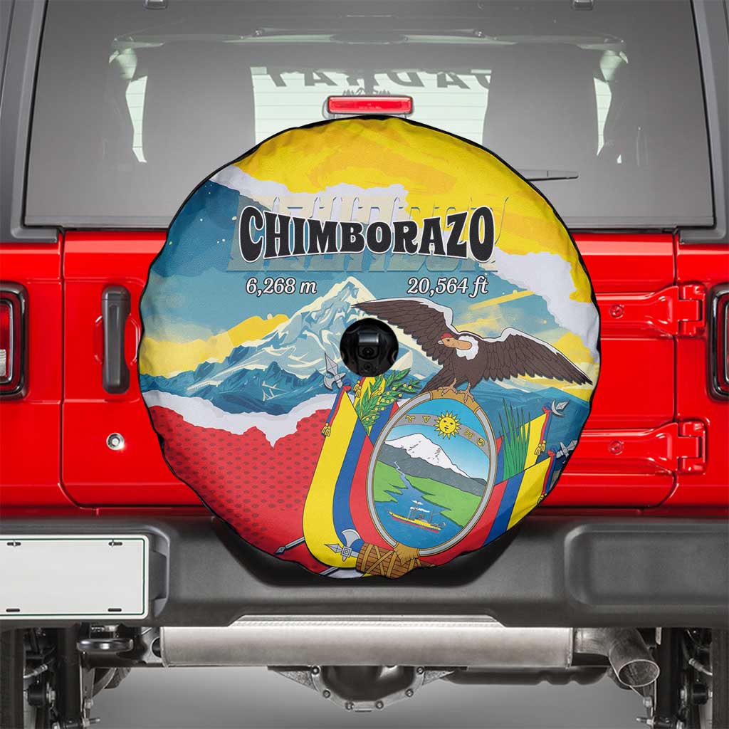 Ecuador Chimborazo Mountain Spare Tire Cover La Sultana de Los Andes