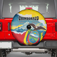 Ecuador Chimborazo Mountain Spare Tire Cover La Sultana de Los Andes