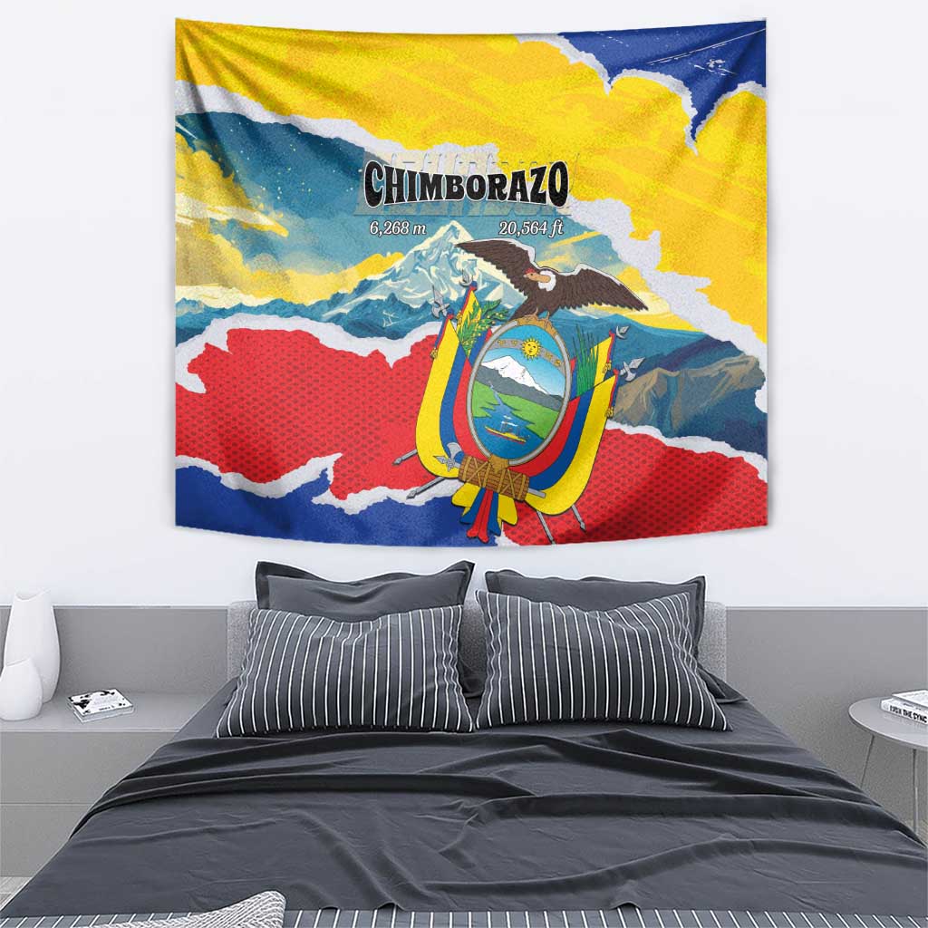 Ecuador Chimborazo Mountain Tapestry La Sultana de Los Andes