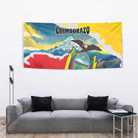 Ecuador Chimborazo Mountain Tapestry La Sultana de Los Andes