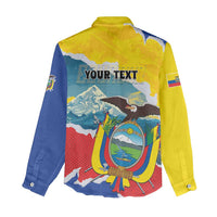 Personalized Ecuador Chimborazo Mountain Women Casual Shirt La Sultana de Los Andes
